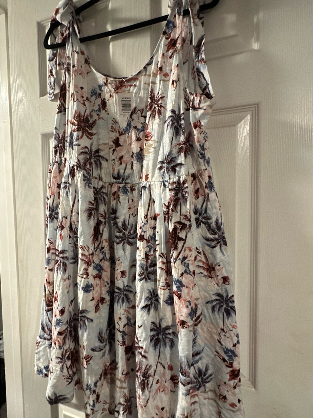 Torrid NWT mini swim cover up. Tie straps. - Picture 3 of 12
